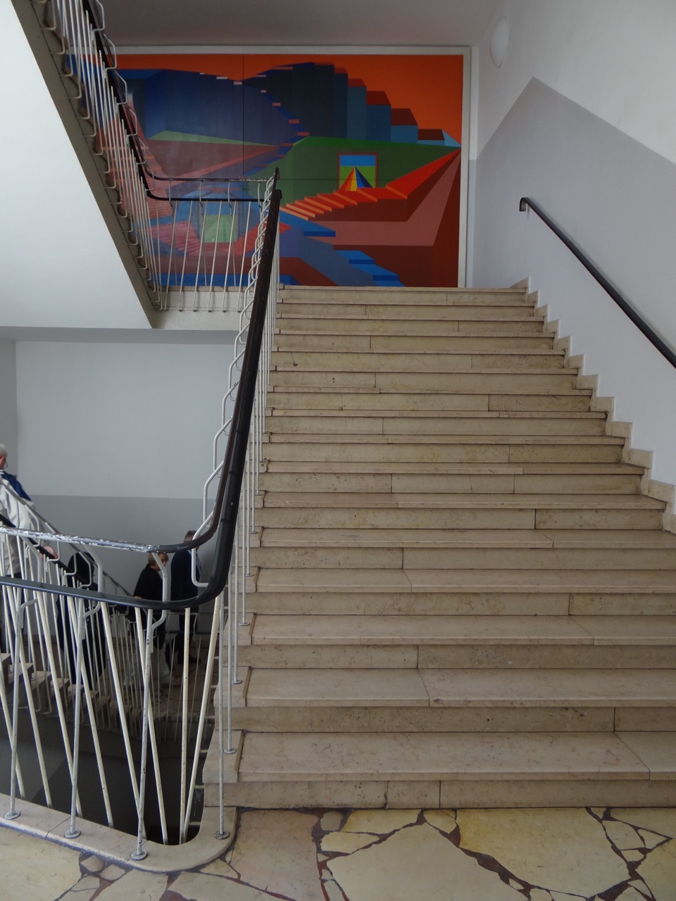 Treppenhaus im Neubau