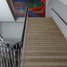 Treppenhaus im Neubau