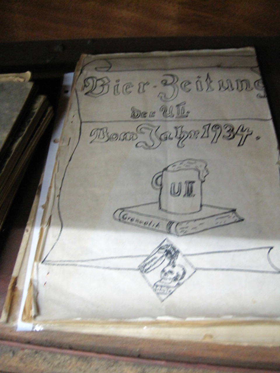 Alte Bierzeitung von 1934