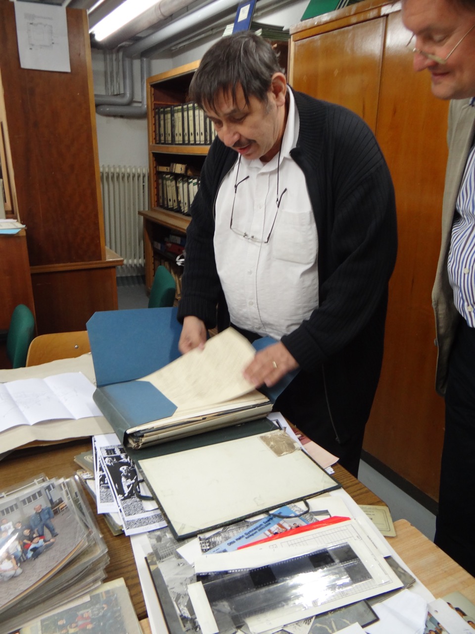 Herr Heger in alten Dokumenten