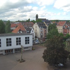 Blick Fenster Kunstsaal 1