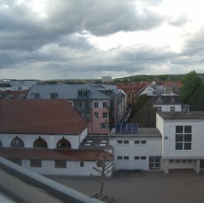 Blick Fenster Kunstsaal 2