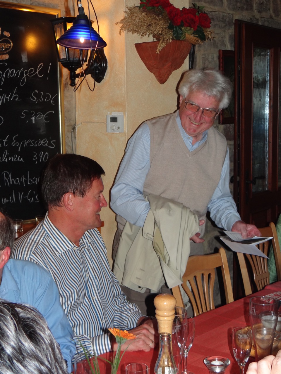 Volker und Herr Leinen